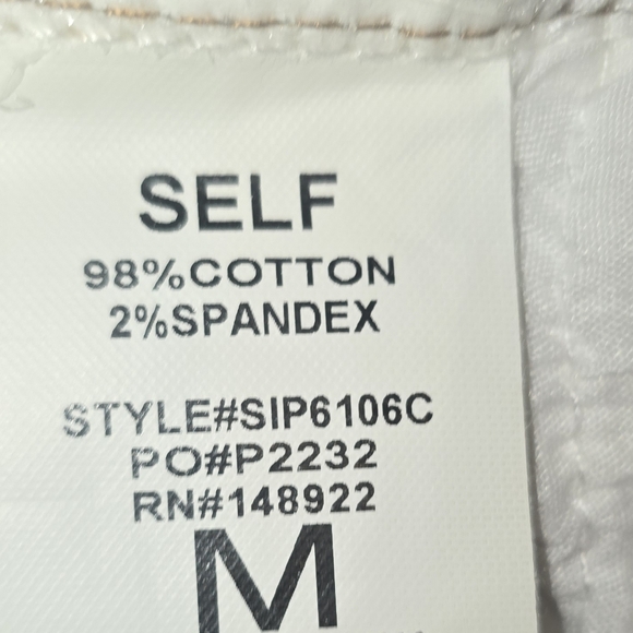 Cotton Stretch Striped Flare Jeans in Brown and White Hippie Country Nashville - Picture 8 of 9